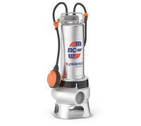 BC-MF DOmpelpomp Pedrollo met gegoten (slijtvast) pomphuis RVS 316