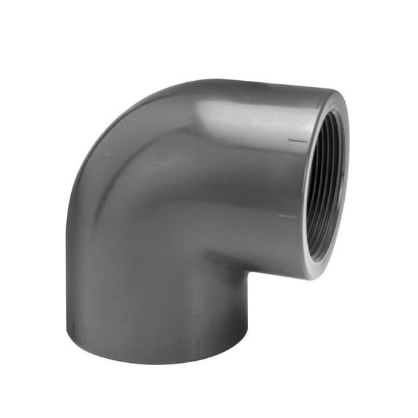 VDL PVC knie 90 graden met binnendraad