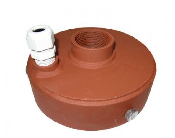 Putdeksel 125 metaal 2" doorvoer
