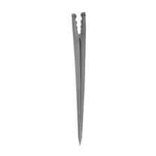 Grondpennetje tbv. 4 mm. slang Grijs