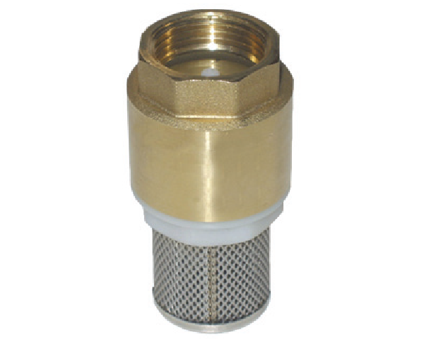 Voetklep type York messing