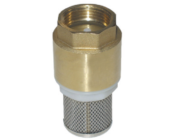 Foot valve type York brass