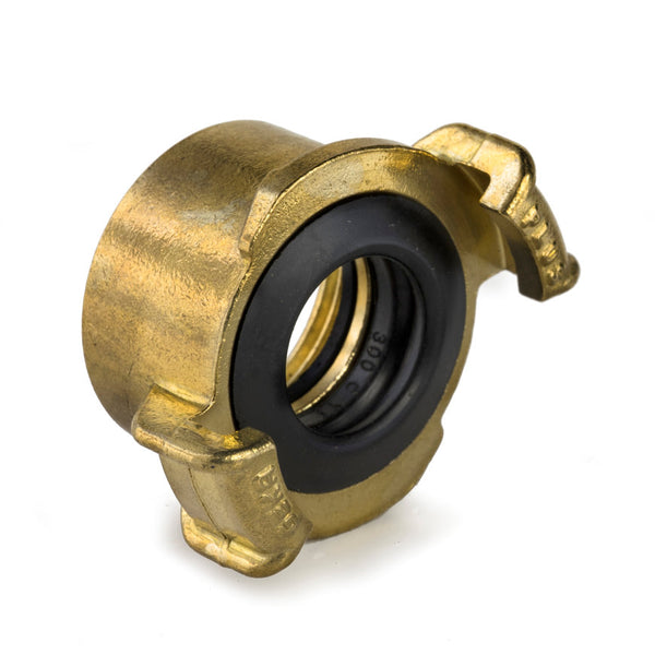 Brass quick coupling with internal thread