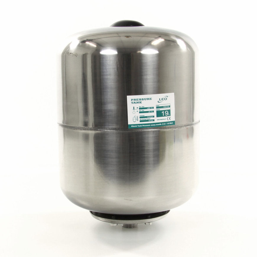 RVS Hydrofoortank (verticaal)