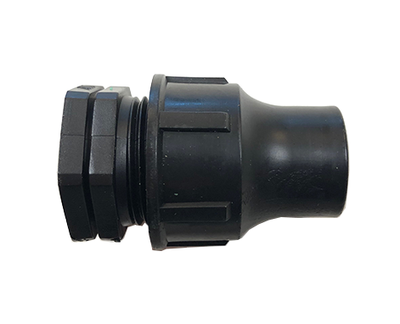 Eindstop voor druppelslang 16 mm - Zwart