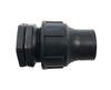 Eindstop voor druppelslang 16 mm - Zwart