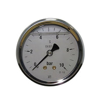 Pressure gauge 63mm glycerine filled 1/4" male thread