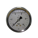 Pressure gauge 63mm glycerine filled 1/4" male thread