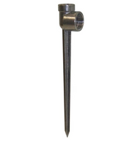 Aluminium grondpen – ½" binnendraad