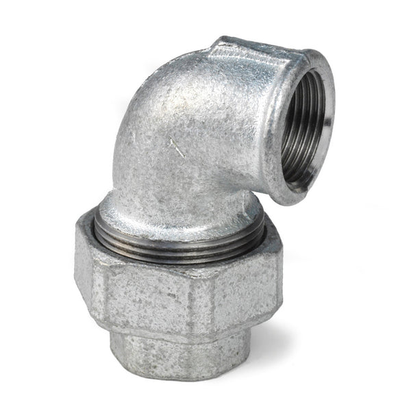 GF angle coupling conical, galvanized, 2x female thread,