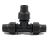 T-koppeling voor druppelslang 16 mm - Zwart