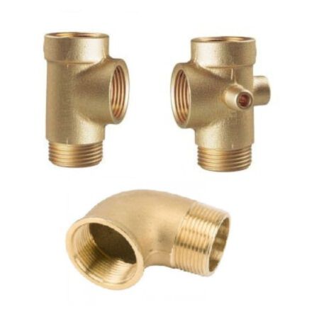 Brass pressurized water fittings
