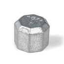 GF afsluitkap met rand, gegalvaniseerd, nr. 300, binnendraad,