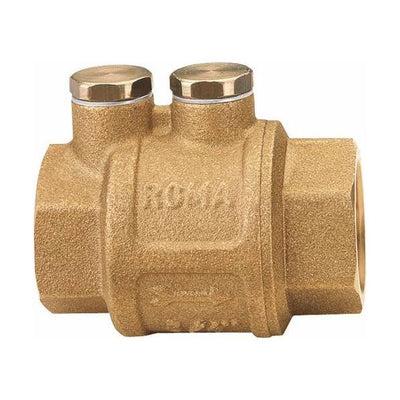 INTERMEDIATE VALVE TYPE "ROMA" WITH DRAIN