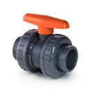 VDL PVC ball valve with 2 swivels