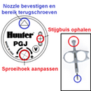 Hunter PGJ gazonsproeiers