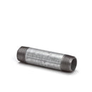 Pipe nipple, galvanized, 2x male thread