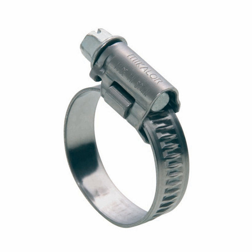 worm screw hose clamp, galvanized.