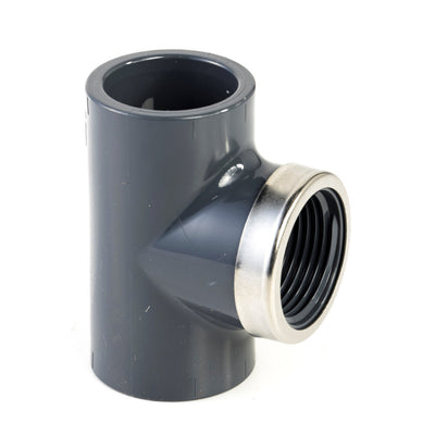 VDL PVC T-stuk 90 graden Binnendraad (met en zonder ring)