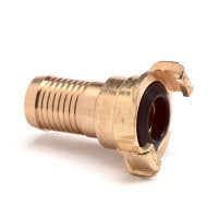 Brass quick coupling with hose tail