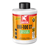 UNI-100 XT hard-PVC-lijm in flacon met zwarte dop