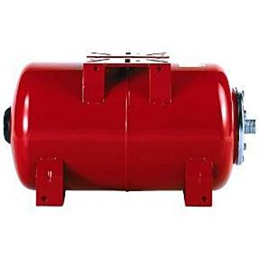 Hydrofoortank gecoat horizontaal met pompplateau, buitendraad