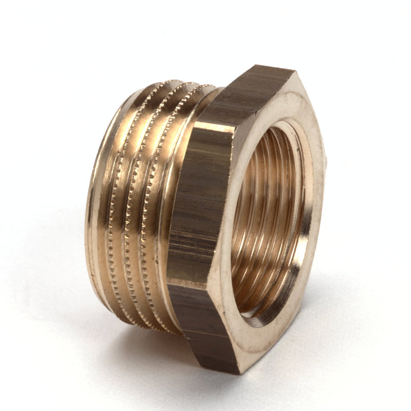 Reducing ring, brass, male thread x female thread