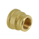 Reducing socket, brass, 2x female thread